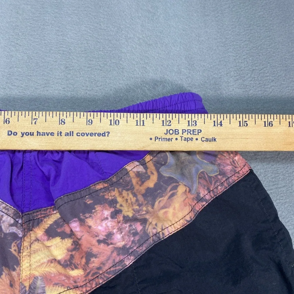 Vintage Sun Blocks Men's Medium Swim Shorts Trunks Lined 100% Nylon Made In USA